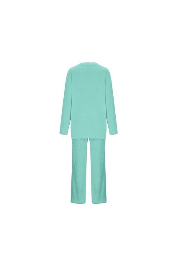 Combinaison de yoga pour femme, tenue deux pièces, pour lautomne 2023, pull à manches longues avec col en V, hauts et pantal