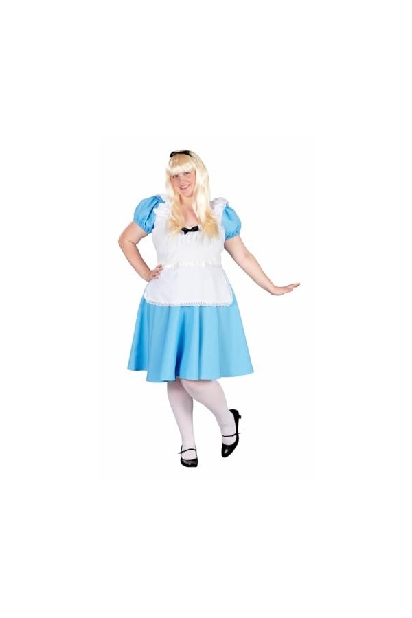 ORION COSTUMES Womens Traditional Alice Plus Size Book Day Movie Fancy Dress Costume