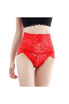 String sexy en dentelle pour femme - Ouvert - Érotique - Sans coutures - Culotte brésilienne - En coton - String en dentelle 