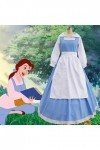 Costume de soubrette bleue animée, costume de soubrette cosplay, robe de princesse, décoration de fête de vacances, costume d