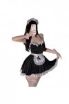 SNOMYRS Tenue de femme française Kawaii dentelle tablier sexy adulte robe de maid chat lapin costume lingerie