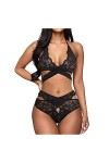 BAWHO sous-vêtements Sexy pour Femmes négligées, sous-vêtements en Dentelle Transparente, Lingerie érotique, Culotte, Lingeri