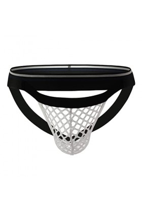 Sous-vêtements sexy pour homme en résille transparente - Chemises en maille ajourée - Sous-vêtements de nuit - Pantalon skinn