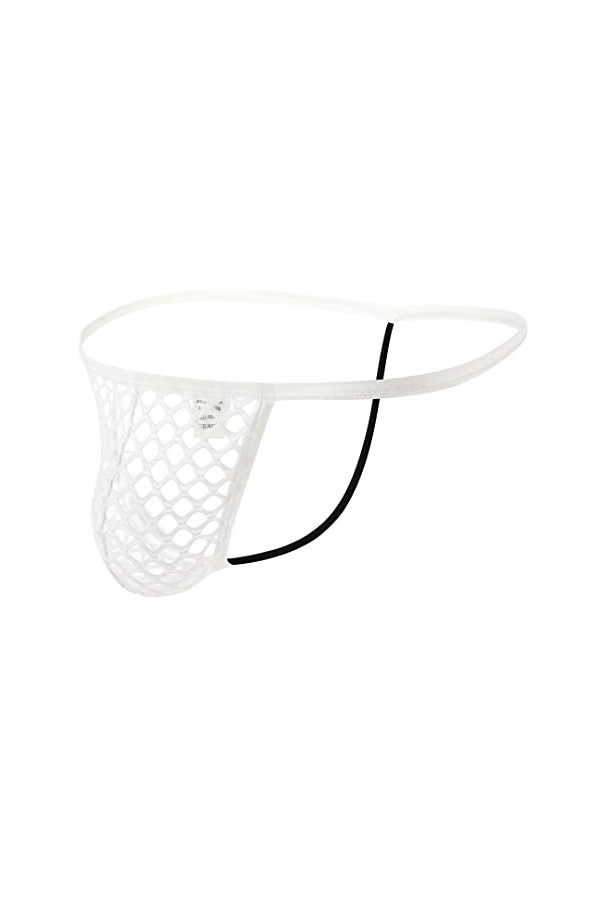 Sous-vêtements sexy pour homme en résille transparente - Chemises en maille ajourée - Sous-vêtements de nuit - Pantalon skinn