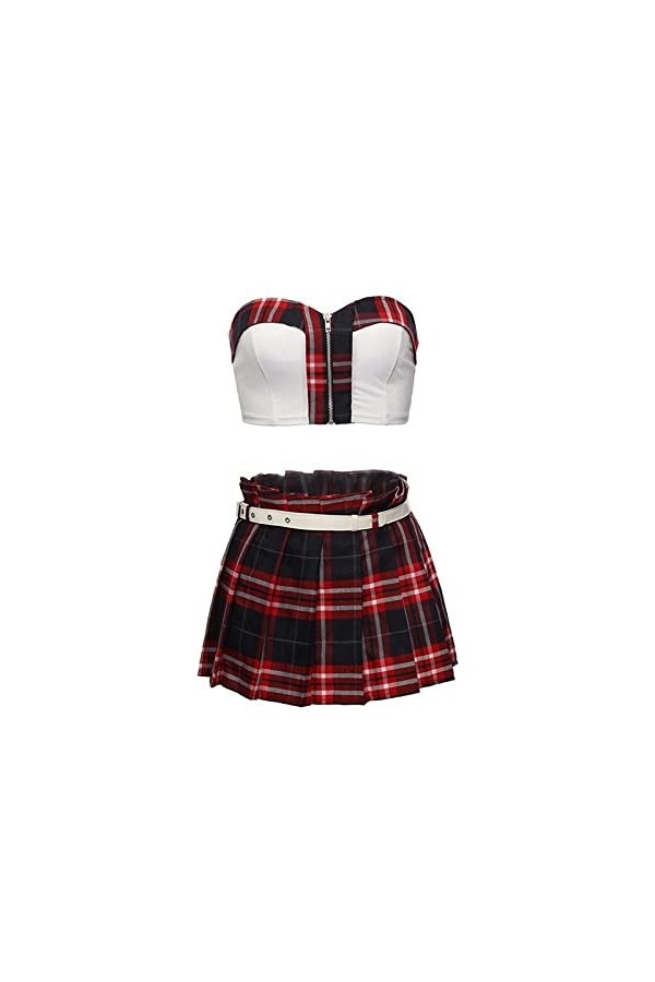 JUGGO Schools Costumes Sexy College Student Fantaisie Dress Porno Femmes Vêtements de Sexe Haute Écône Écolère Play Costume A