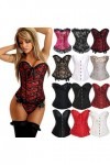 SARGE Femmes Sexy Corsets Lingerie Bustiers Steampunk Corset Top WaistGothic Clothing