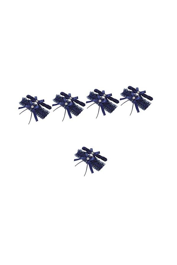 Abaodam 6 Pièces Jarretière De Mariée Jarretière Mariage Mariée Décoration De Mariée Jarretière Grande Taille Ceinture De Jam