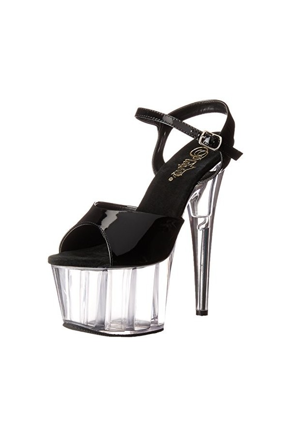Pleaser ADORE-709 Blk Pat/CLR UK 6 EU 39 