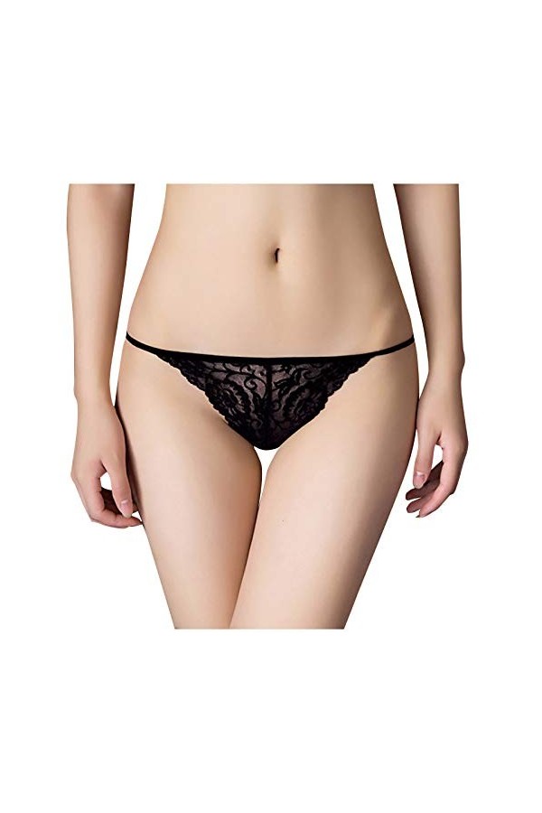 Sous-vêtement confortable et élégant - Taille haute - Culotte sexy en dentelle - Culotte culotte et hipsters - Culotte sans c