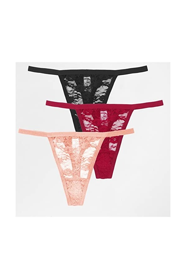 Culottes et Slips Slip Femme Comfort Knickers 3 pièces/ensemble femmes sous-vêtements dentelle Sous-VêTements En Culotte Flor