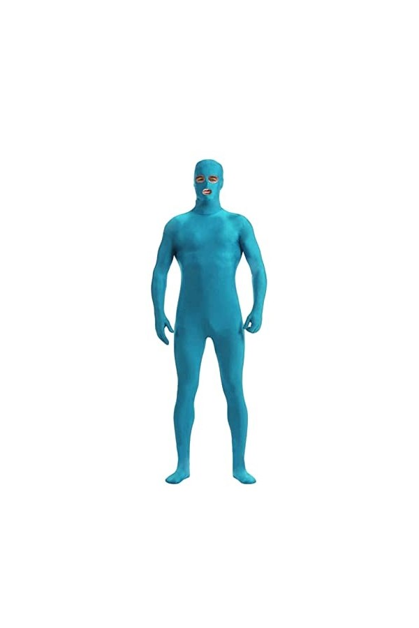 Combinaison Intégrale En Spandex Pour Femmes，Oeillet Ouvert Un Bouche, Costume Zentai Pour Adultes Et Enfants, Costume De Dég