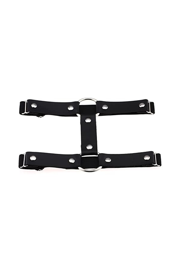 NYZABDL Porte-Jarretelles pour Femmes en Cuir pour Femmes Porte-Jarretelles en Cuir Sexy Anneau de Cuisse Rond Anneau de Pied