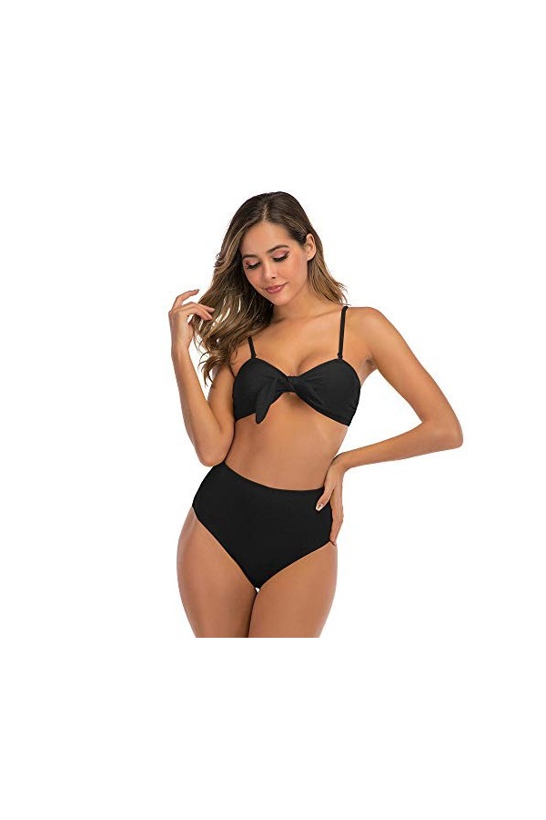 Robe Vêtements de Nuit Lingerie Sexy Babydoll Bikini Sling Couleur Unie Taille Haute Split Maillot De Bain Femme Amovible Ban