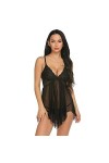 adqw Érotisme Sexe Et Sensualité Dentelle Femmes Vêtements De Nuit Lingerie Sexy Robe De Nuit DÉté Babydoll Chemise De Nuit 
