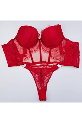 ASZO Sexy Lingerie Femmes Soutien-Gorge Et Panty Jarretières 2pcs Lingerie Ensembles de sous-vêtements Sexy Femmes Ensemble S