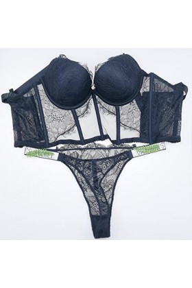 ASZO Sexy Lingerie Femmes Soutien-Gorge Et Panty Jarretières 2pcs Lingerie Ensembles de sous-vêtements Sexy Femmes Ensemble S