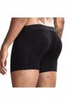 Culotte sexy pour homme avec push-up et coussinet amovible - Taille XL - Noir