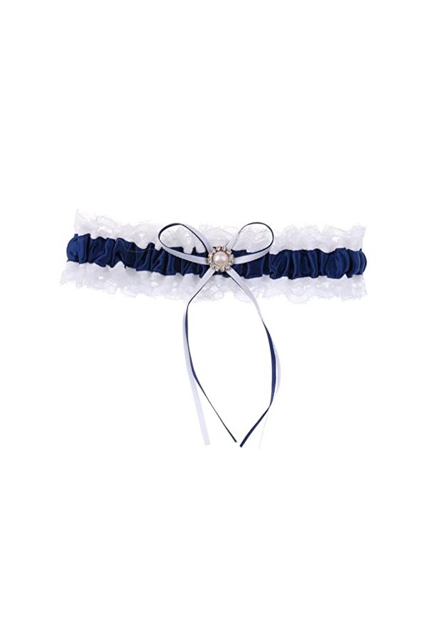 ZZSRJ Robe de thème de jarretière de la Dentelle de mariée de mariée élégante Color : Style1, Taille : One Size 