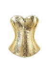 TTCI-RR Bustiers et Corsets Femmes Corset Hôtel Hôtel Top Gold Overbust Corset Sexy Nightclub Vêtements Corset Lingerie Linge