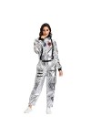 KHDFYER Lingerie Sexy Femme Coquine Halloween Couple Espace Costume Uniforme Astronaute Costume De Scène-des Gamins_M