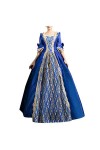Robe dHalloween pour femme - Costume dHalloween - Robe gothique - Robe de renaissance - Costume médiéval - Reine victorienn