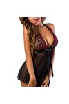 Ensemble de sous-vêtements Sexy pour Femmes, Lingerie Sexy, Broderie, sous-vêtements en Dentelle, Boutique, col en V,&nbsp;&nbsp;vêteme