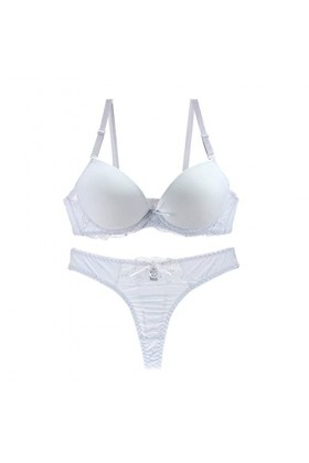 VSOLS Bras de Tasse Sexy Set for Les Femmes sous-vêtements intimes en Dentelle Noire Bleu Rose Violet Blanc féminin Lingerie 