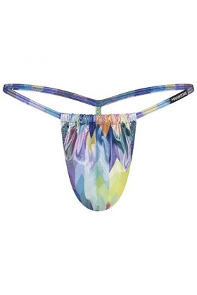 MANstore String de Bain Homme Multicolore S