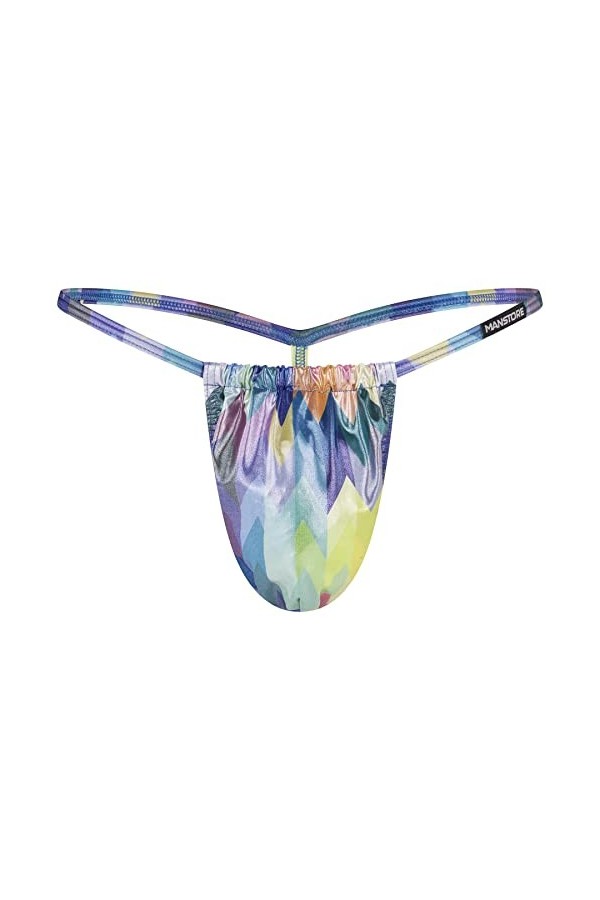 MANstore String de Bain Homme Multicolore S