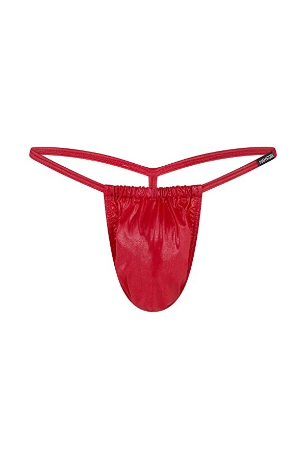 MANstore String de Bain Homme Rouge XL
