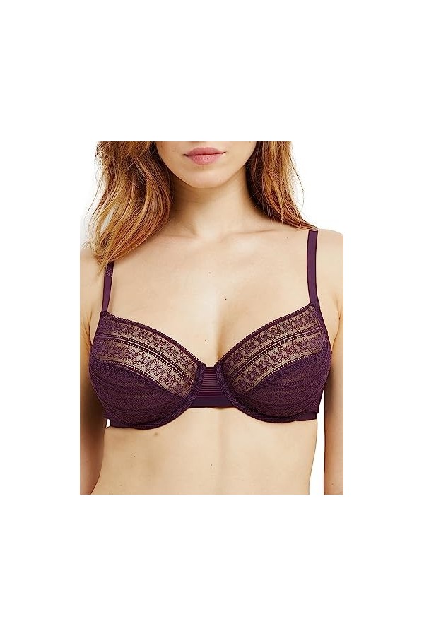 ROUGEGORGE LINGERIE - Soutien-Gorge Emboitant Dentelle - Amour - Femme