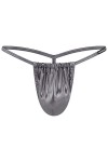 MANstore String de Bain Homme Gris S