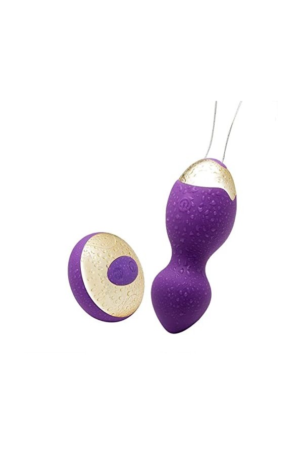 Vîbrômâssêur Fémmé telephone ôêüf Vîbrø Mini-????? culotte V?b???te V?b?? Femme Póîńt Ġ St?m?l?t??r Télécommande Sans Fil - V