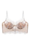 Soutien-Gorge Push-Up en Dentelle pour Femmes avec Cils Soutien-Gorge Push-Up en Dentelle Soutien-Gorge Transparent avec Arma