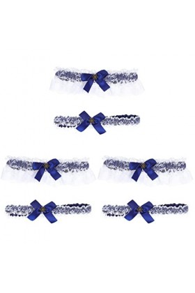 Abaodam 3 Ensembles Anneau De Jambe darc Bague pour Femme Mariée Mariage Jarretière Jarretières Florales Jarretière De Maria