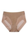 HIFFEY Respirant Maille intimes Corps façonnage Culotte Femme Sexy Transparent sous-vêtement Lingerie Haute élastique contrôl