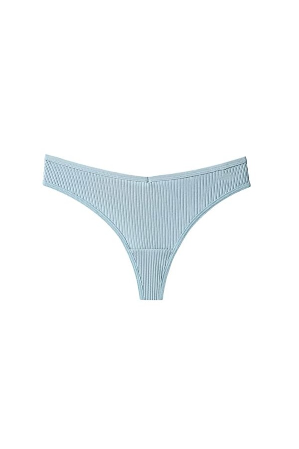 MODGE Culotte pour femme G-string culotte en coton pour femme sous-vêtements confortables décontractés dos en T femme couleur