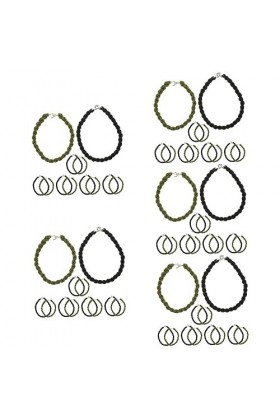 Toddmomy 60 Pcs Leggings Blousing Jarretières Avec Crochets En Métal Étuis Boot Leg Straps Holster Shirt Shirt Camping Access