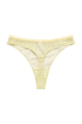 Culottes et Slips Slip Femme Comfort Knickers 3 Pcs Doux Fruits Pomme Citron Pêche Imprimer Maille Sous-VêTements En Culotte 