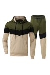 RYTEJFES Vêtements de course pour homme, sport jogging stylé décontracté pantalon de jogging vêtements élégants entraînement 