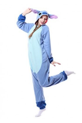 LorranTree Onesie Duvet Portable, Bleu, 6XS Homme