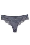 HWJ Culotte Sexy en Dentelle, String sans Couture for Femme Taille Basse Bleu, Bleu Clair, Café Clair 4 Chargé Color : Light