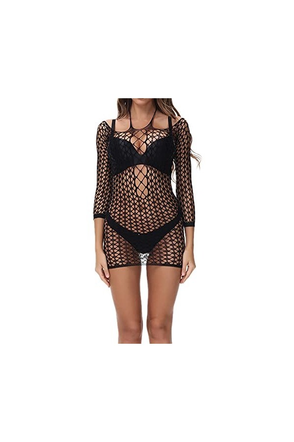 SUNMME Filet de pêche Sexy pour Femme - Filet de pêche Fin et Sexy pour lété - Filet Sexy pour Pyjama - Lingerie Transparent