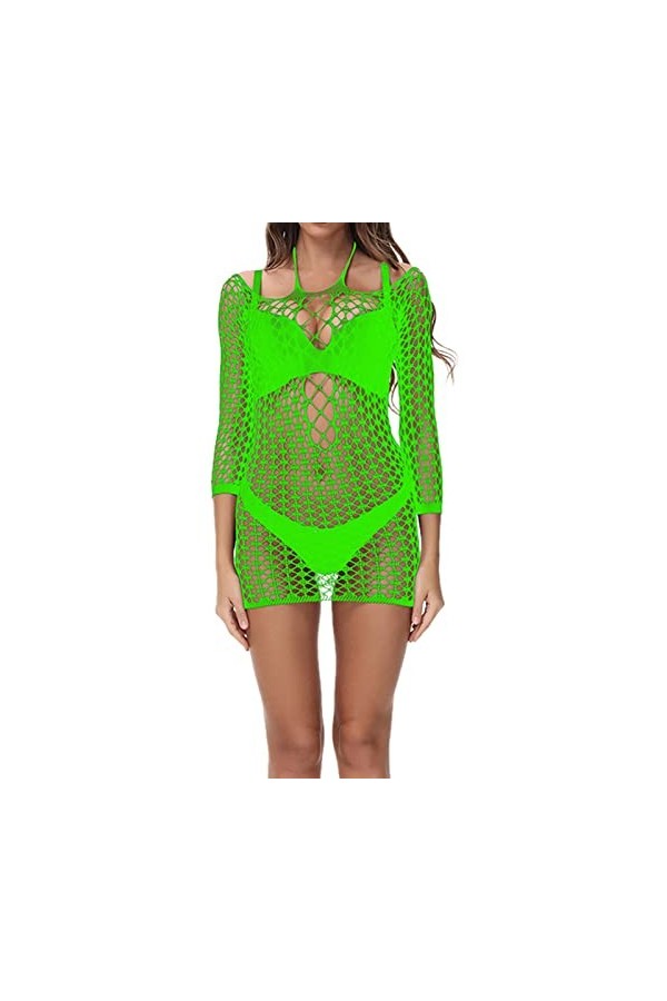 SUNMME Filet de pêche Sexy pour Femme - Filet de pêche Fin et Sexy pour lété - Filet Sexy pour Pyjama - Lingerie Transparent