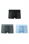 NAZARR Summer Men Underwear sous-caissier Transparent Transparent Mesh Mesh Breftwear Sède à séchage Rapide Briefes de Boxer 