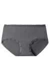 B/H Culottes Ventre Plat Femmes,Culotte Taille Plus Taille mi-Haute en Dentelle pour Dames-Bleu foncé_XL 10pcs,Sexy Culotte