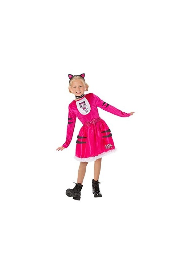 L.O.L Surprise!? Countess Kitty Costume - Dress & Headband - S