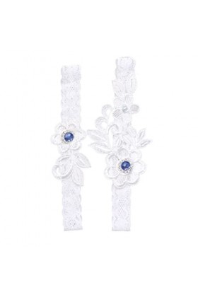 HYCYYFC Ceinture Femme 2 pièces jarretières de Mariage Anneau de Jambe élastique Dentelle Harnais mariée Dentelle jarretière 