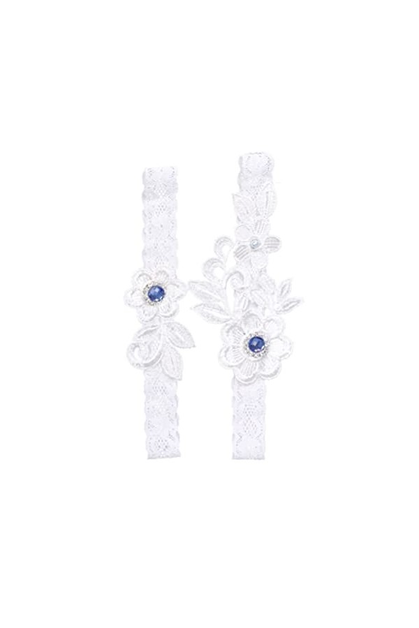 HYCYYFC Ceinture Femme 2 pièces jarretières de Mariage Anneau de Jambe élastique Dentelle Harnais mariée Dentelle jarretière 
