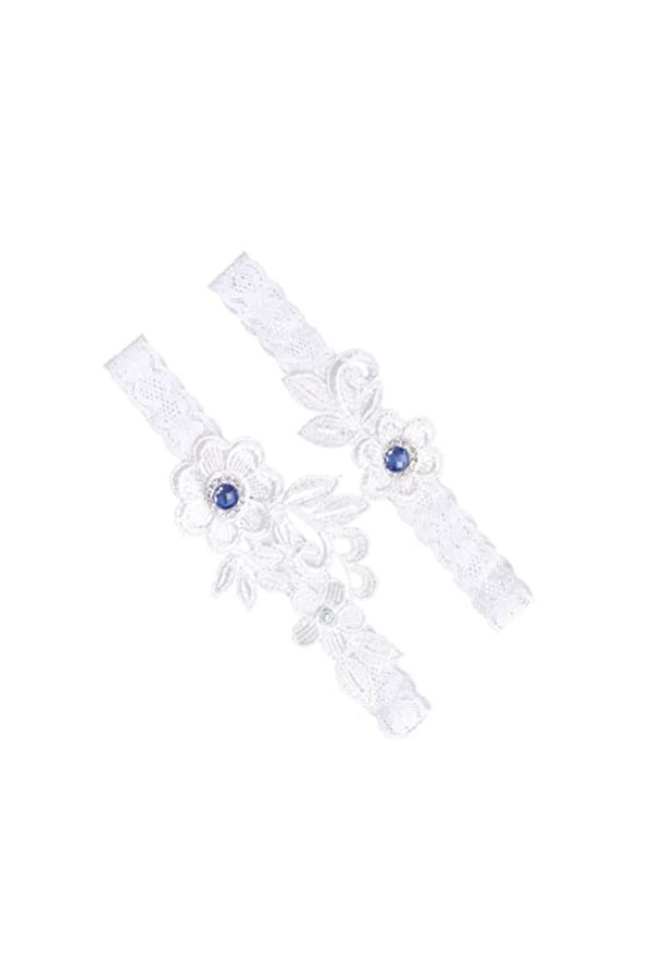 HYCYYFC Ceinture Femme 2 pièces jarretières de Mariage Anneau de Jambe élastique Dentelle Harnais mariée Dentelle jarretière 
